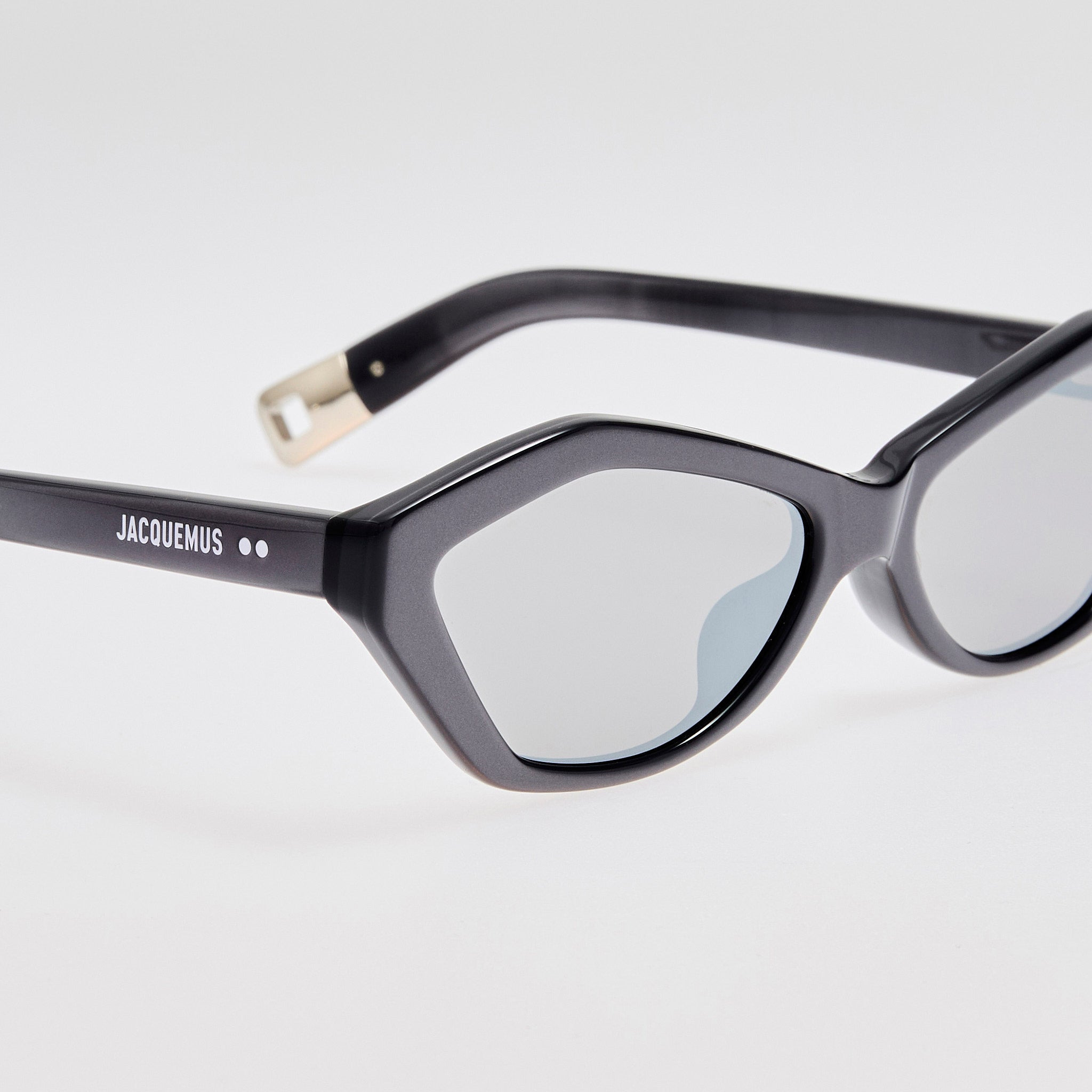 Bambino Sunglasses in Metallic Gunmetal - 4