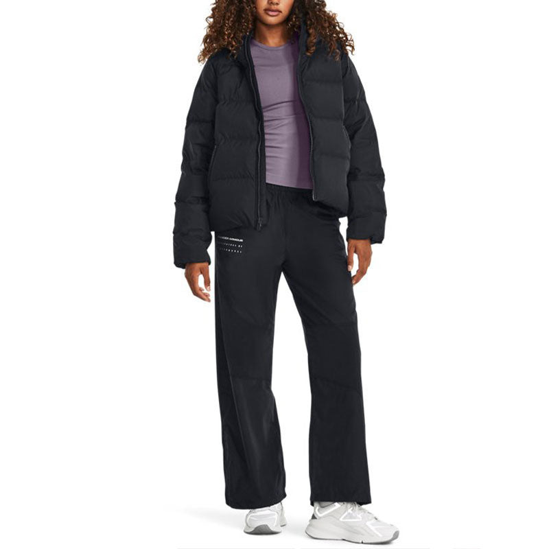 (WMNS) Under Armour ColdGear Infrared Down Hooded Jacket 'Black' 1378861-001 - 5