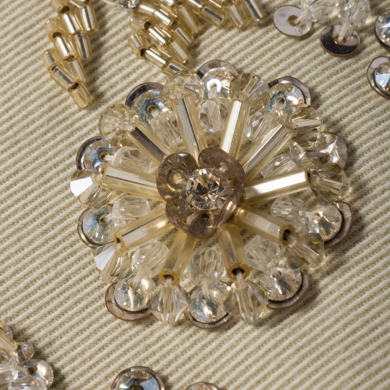 IVY embroidered gabardine bag 5