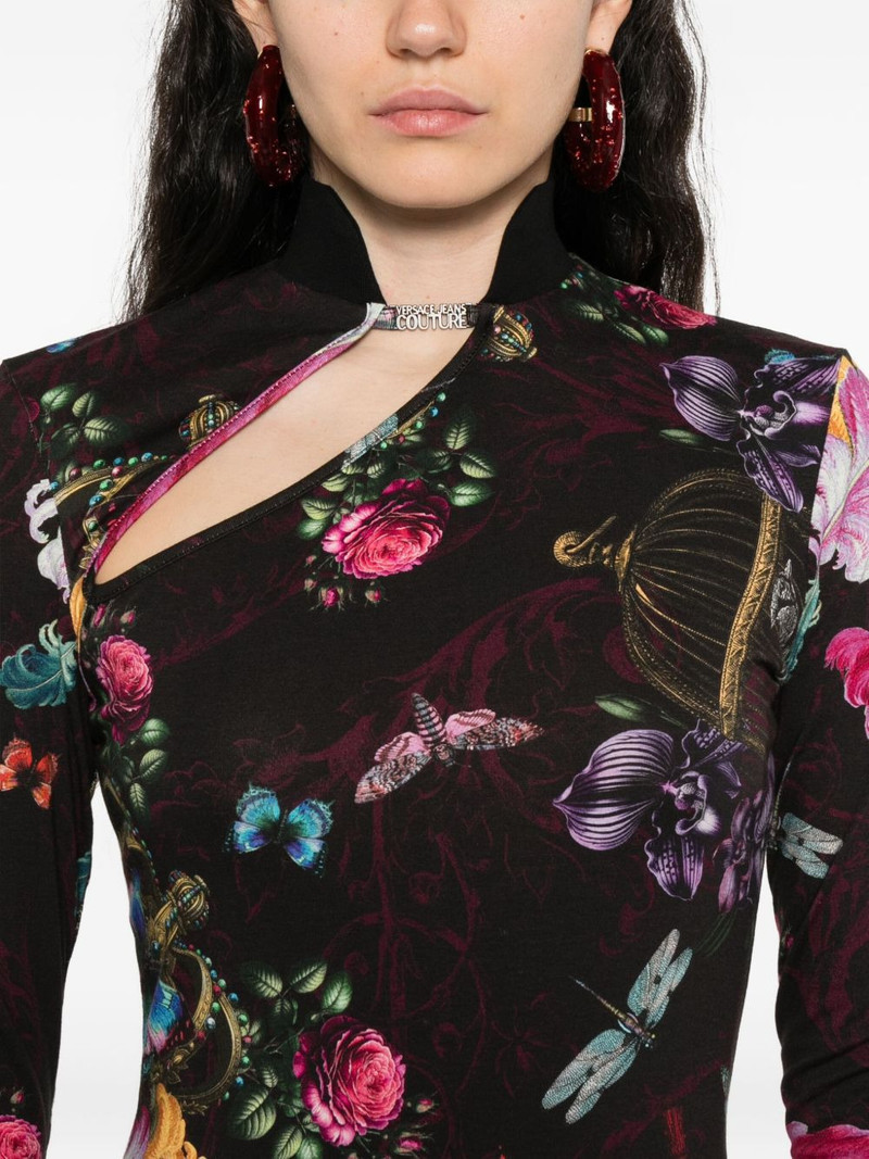 floral-print mini dress 5