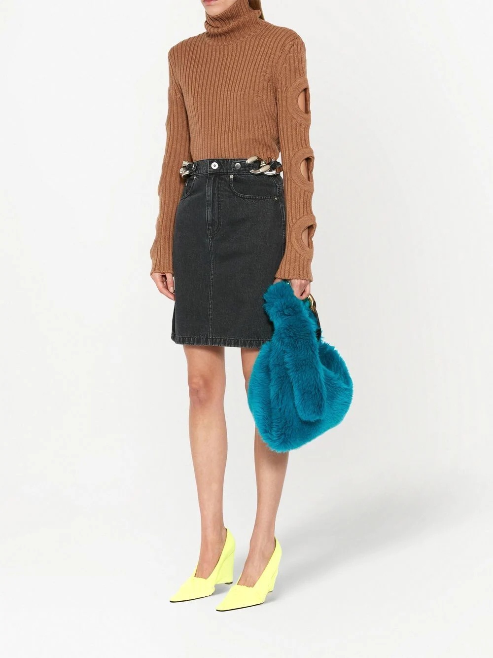 cut-out detail jumper - 3