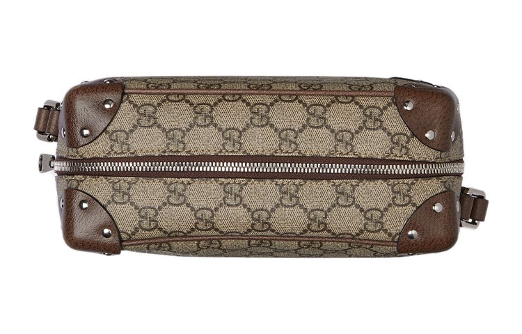 Gucci Leather Detail Shoulder Bag 'Beige Ebony' 626363-92TDN-8358 - 5