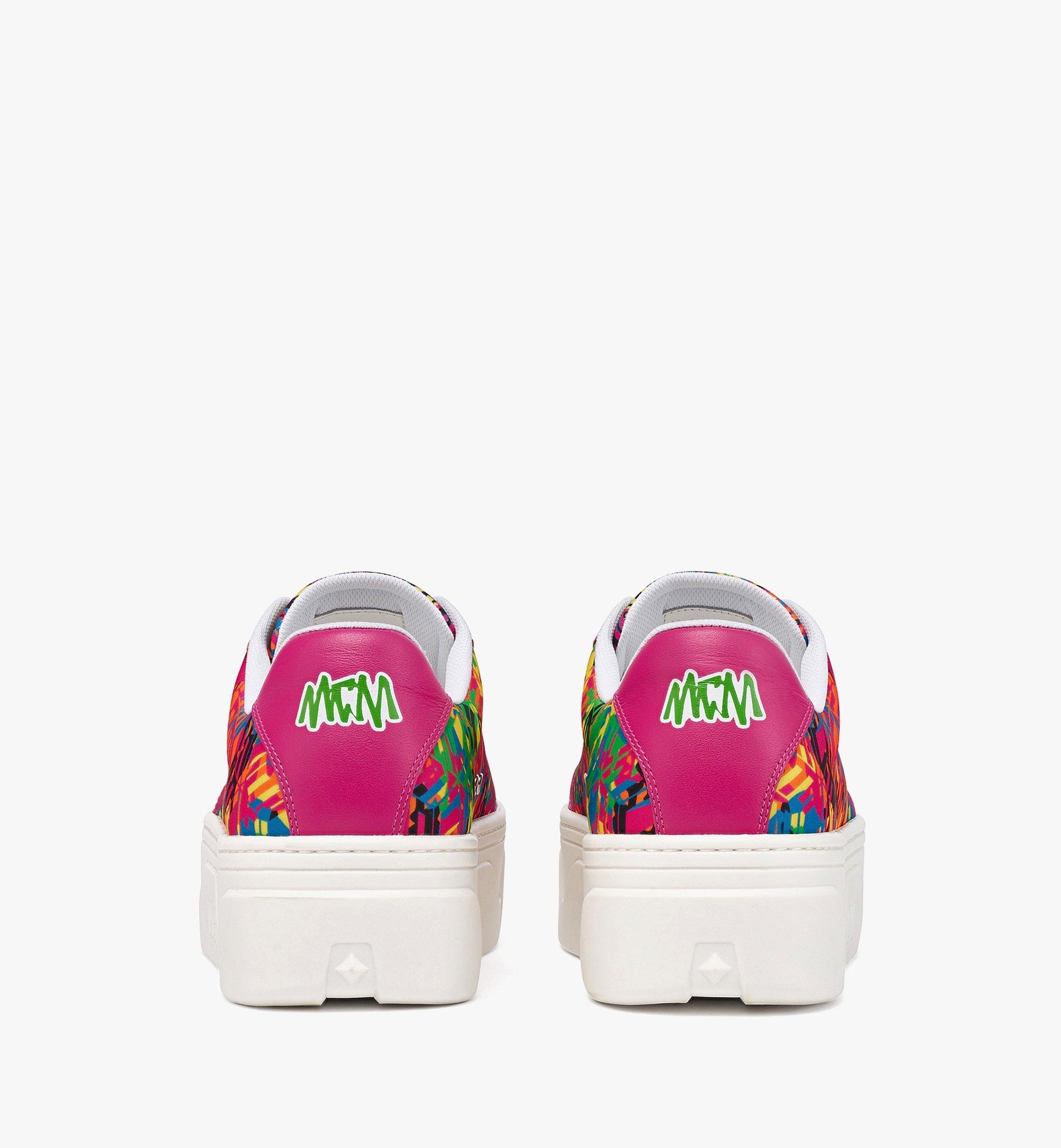 Women’s Skyward Platform Sneakers in Cubic Camouflage ECONYL® - 4