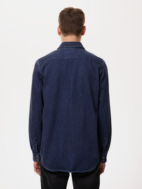 Sven Heavy Blues Denim Shirt - 5