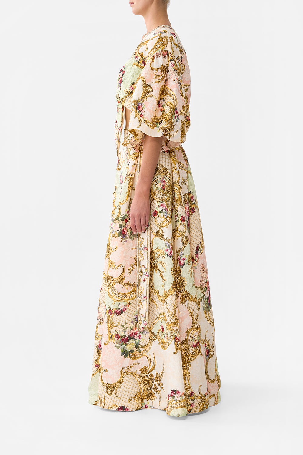 MAXI WRAP SKIRT - 4
