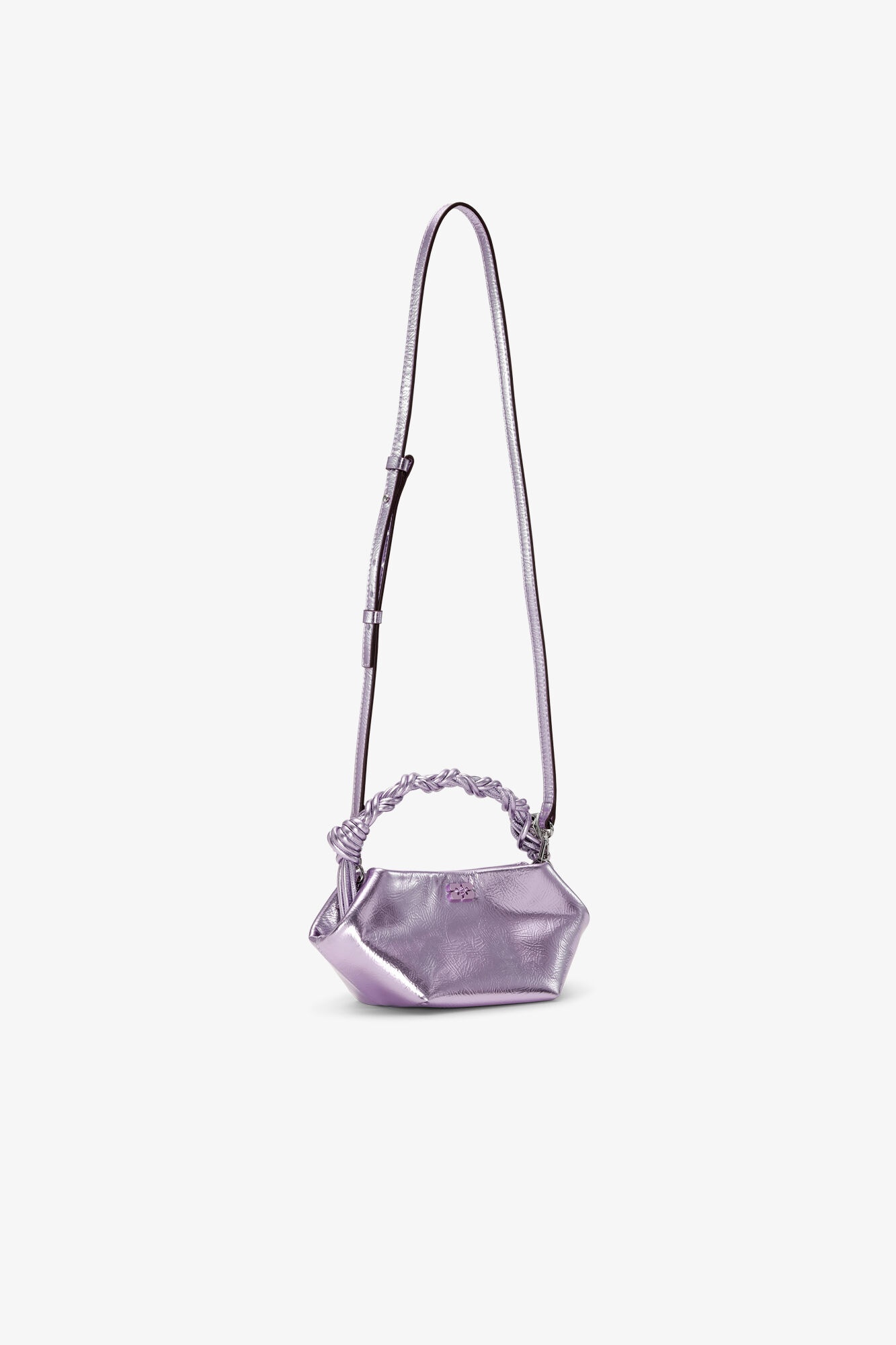 PINK METALLIC MINI GANNI BOU BAG - 2
