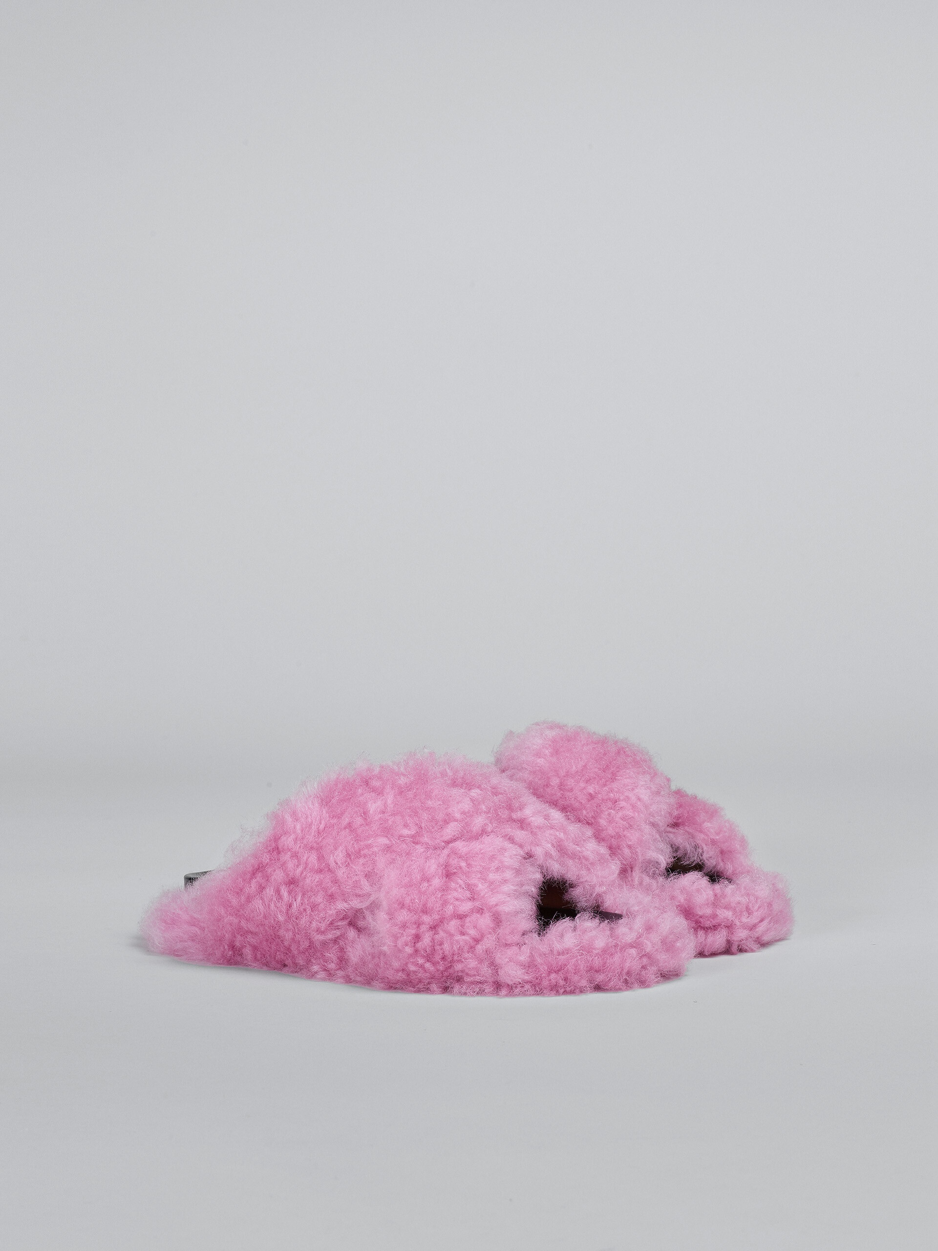 PINK SHEARLING FUSSBETT - 2