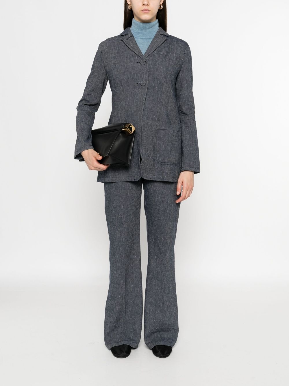 button-fly trousers - 2