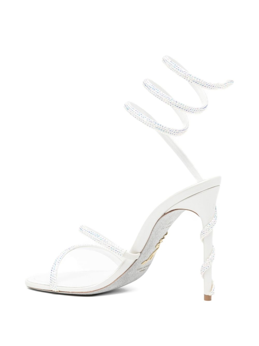 120mm spiral-embellished sandals - 3