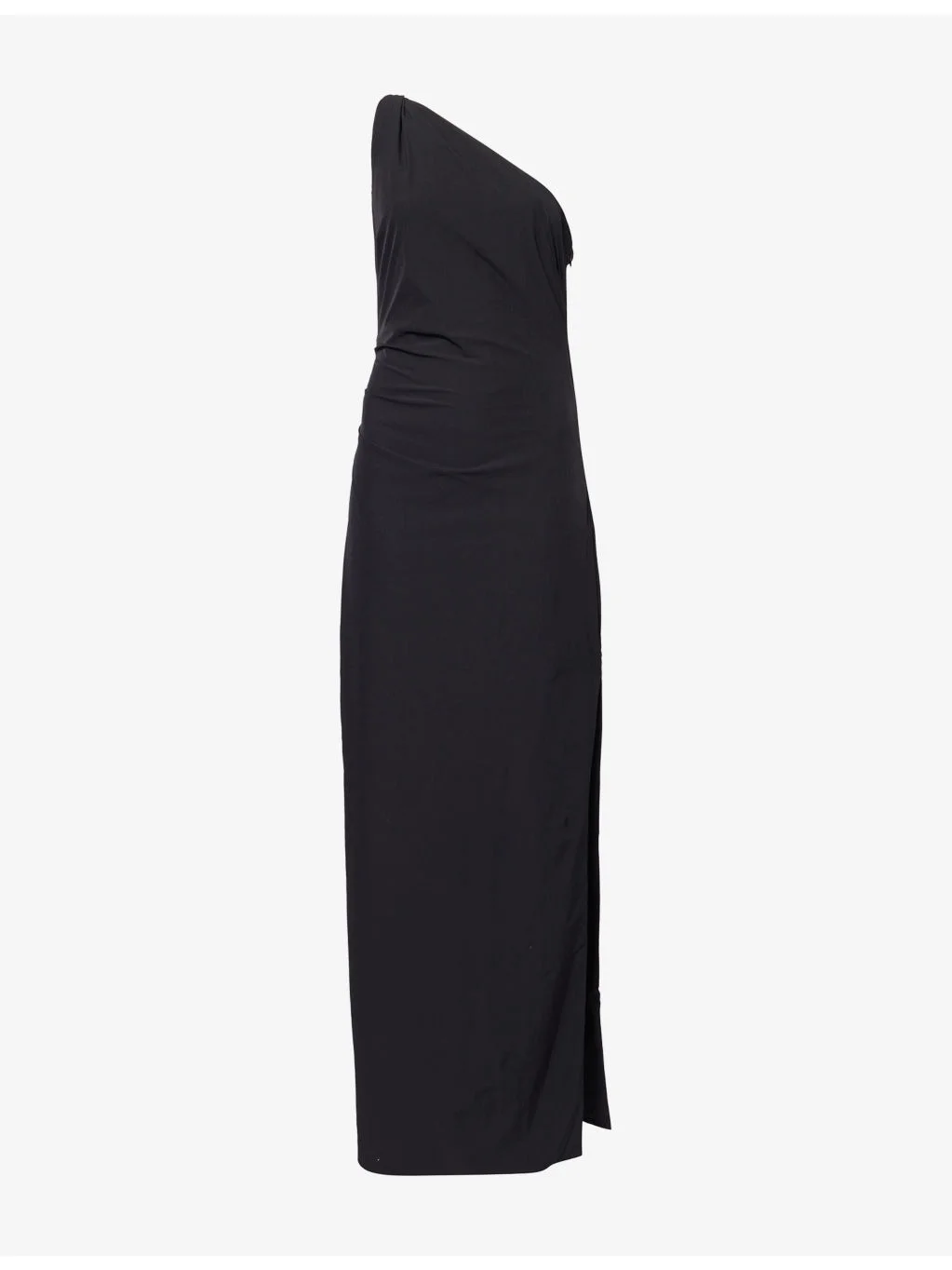Rossana Asymmetric Stretch-Woven Maxi Dress - 1