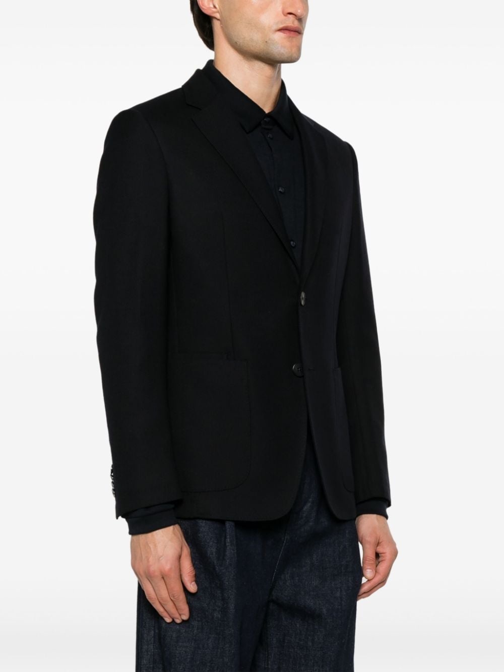 wool blazer - 5