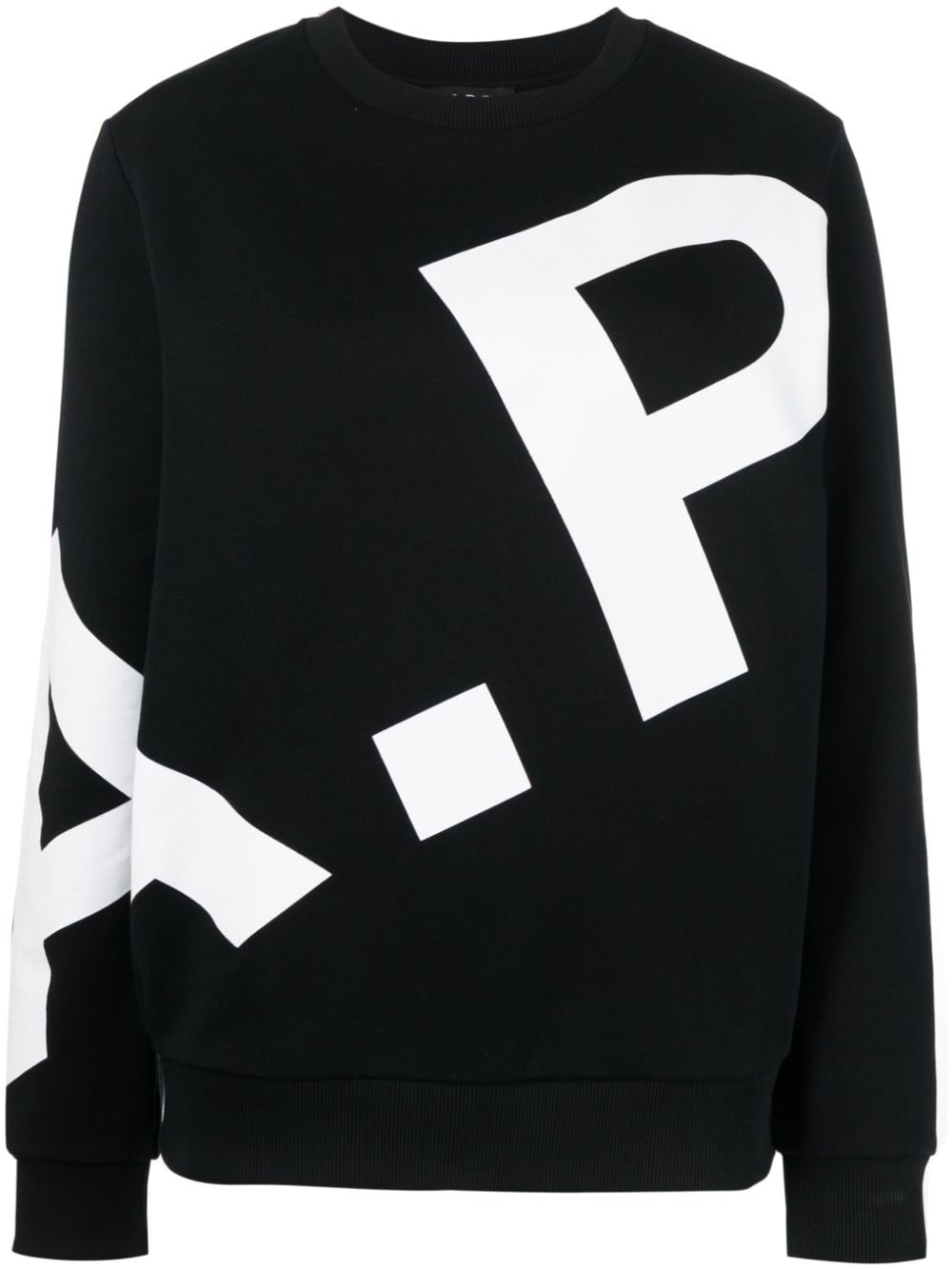 logo-print sweatshirt - 1