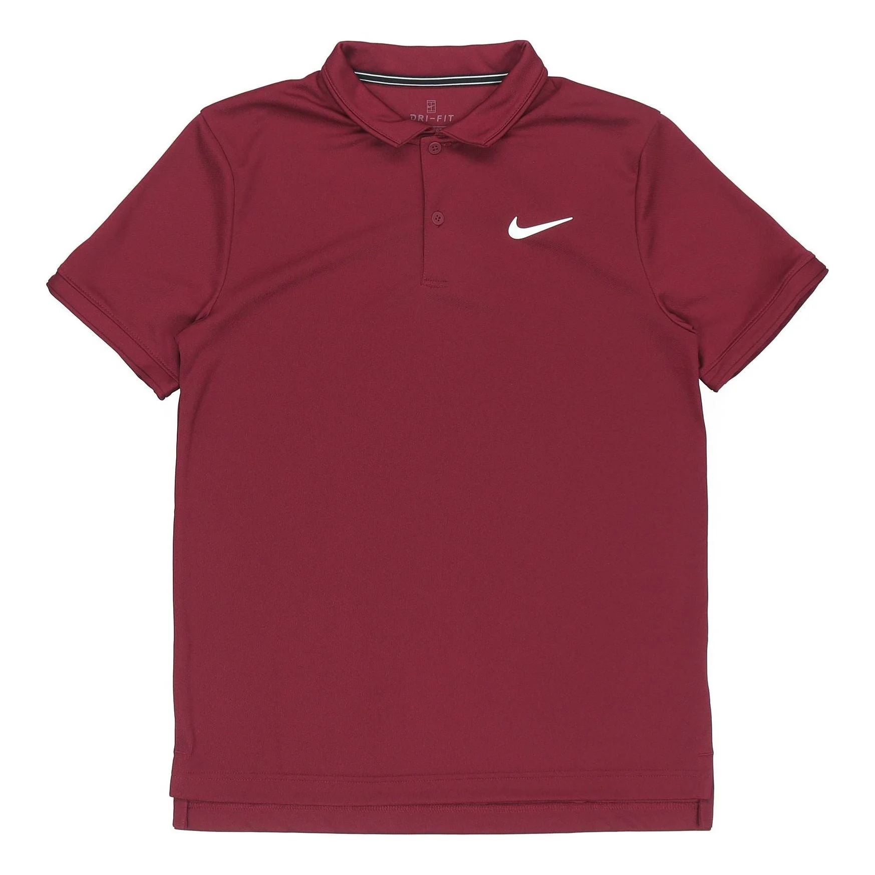 Nike Running Training Sports Quick Dry Breathable Short Sleeve Polo Shirt Red Wine red CW6851-638 - 1
