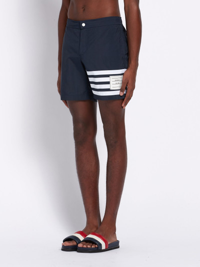 Thom Browne Navy Solid Tech 4-bar Swim Short outlook