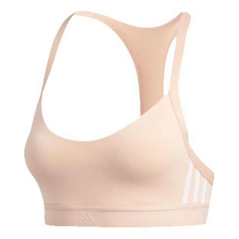 (WMNS) adidas All Me 3-Stripe Bra 'Pink' EB3666 - 1