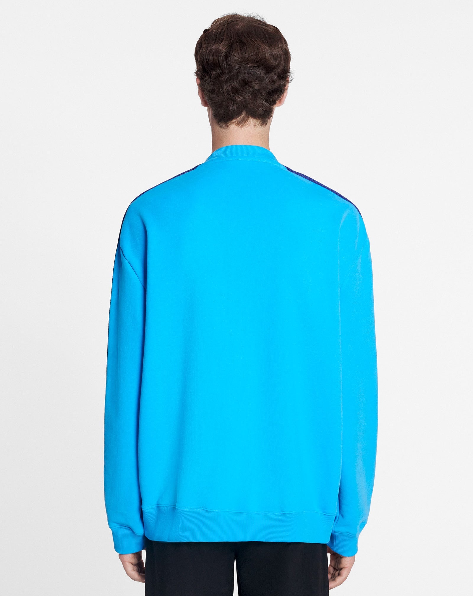 CURB SIDE LANVIN EMBROIDERED LOOSE-FITTING SWEATSHIRT - 4