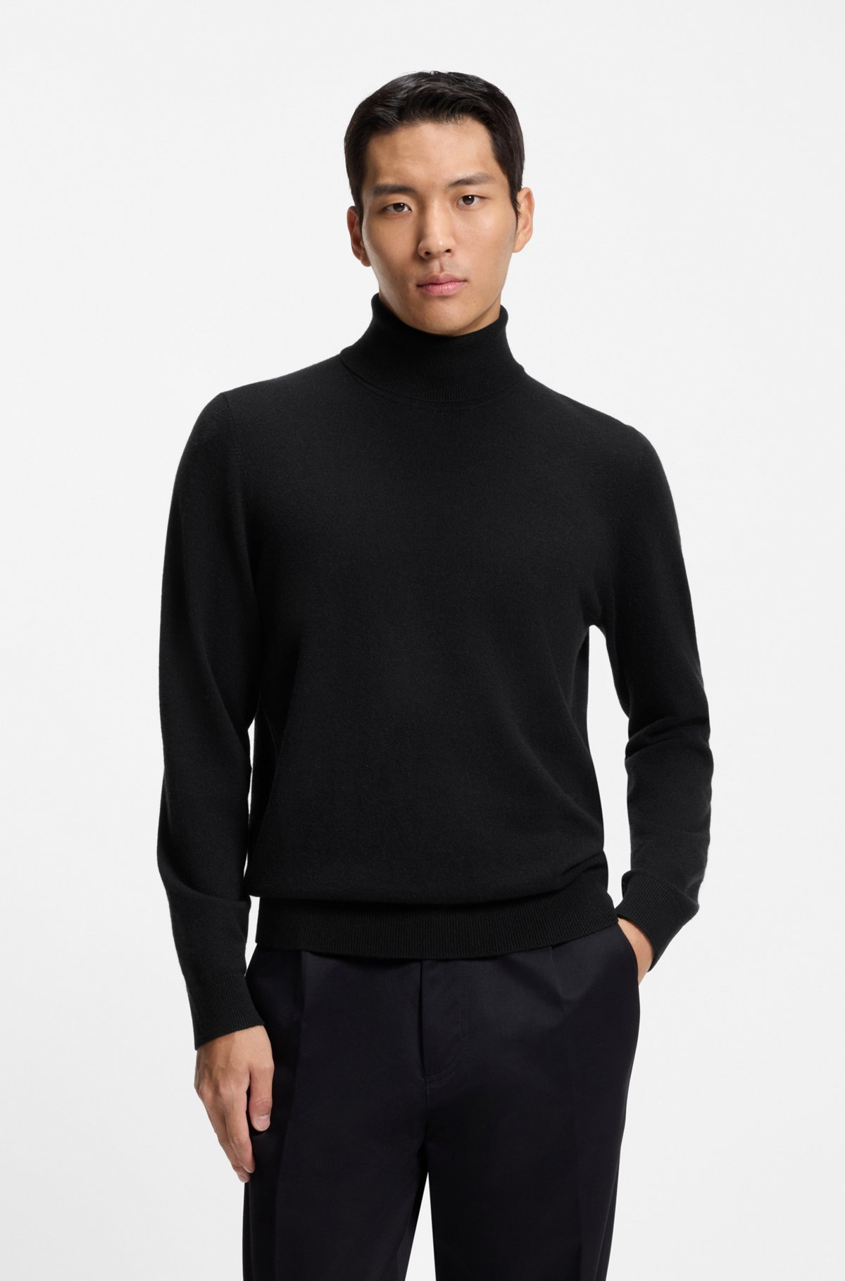 ROLLNECK SWEATER IN CASHMERE - 2