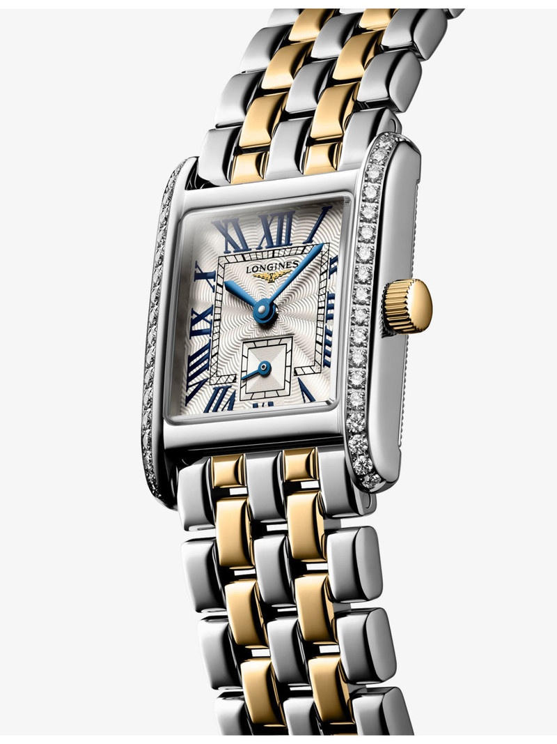 Longines Mini DolceVita 18ct Yellow-Gold, 0.456ct Diamond And Stainless-Steel Quartz Watch outlook