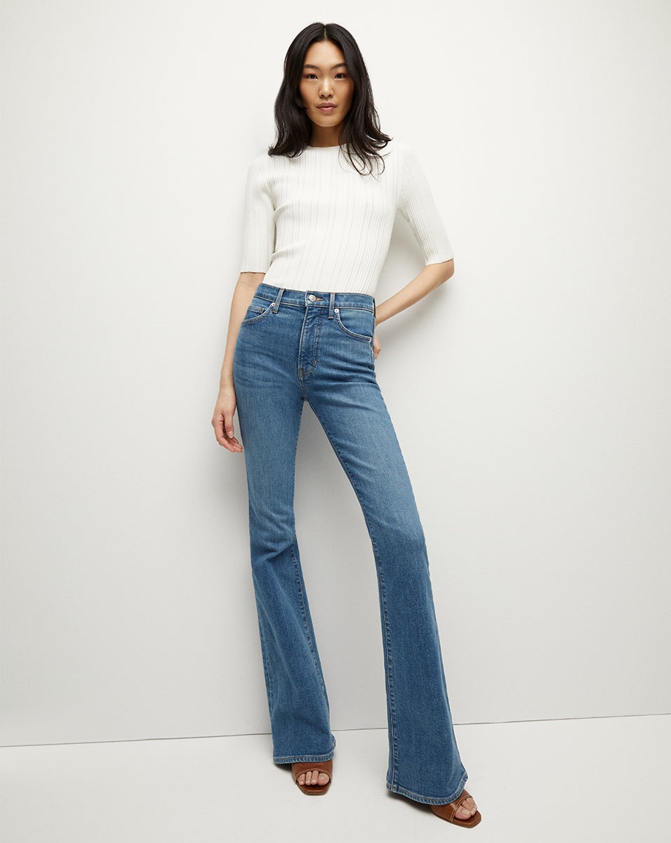 BEVERLY SKINNY-FLARE JEAN - 2