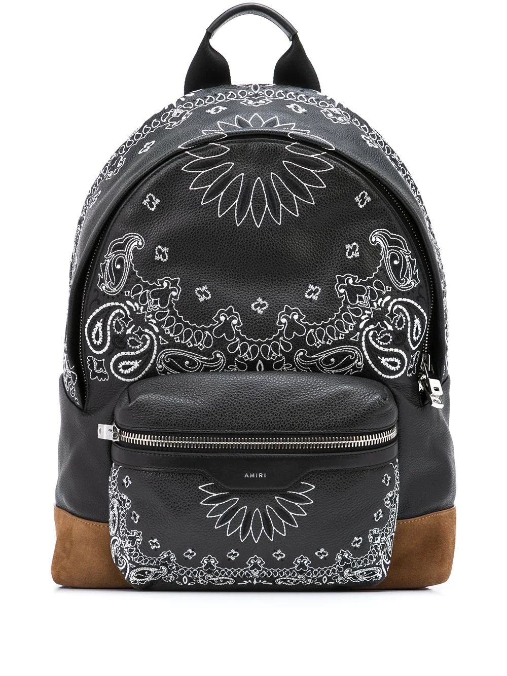 bandana print backpack - 1