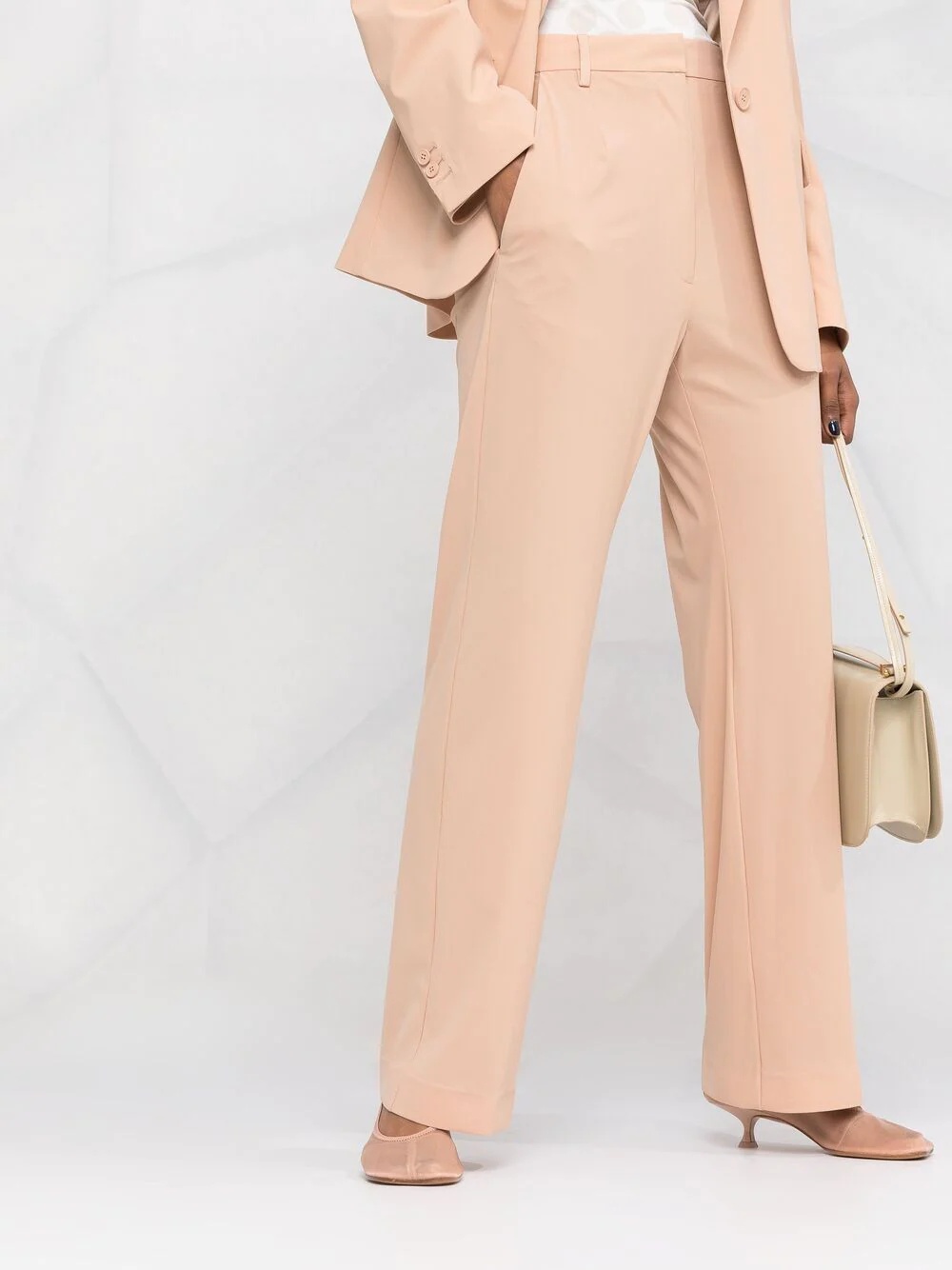 straight-leg trousers - 5