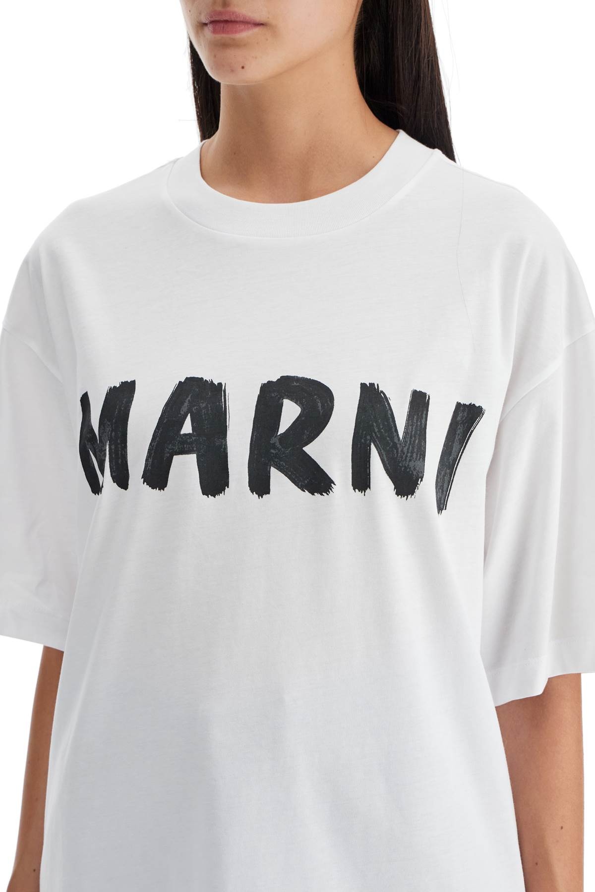 Marni Oversized Logo T Women - 4