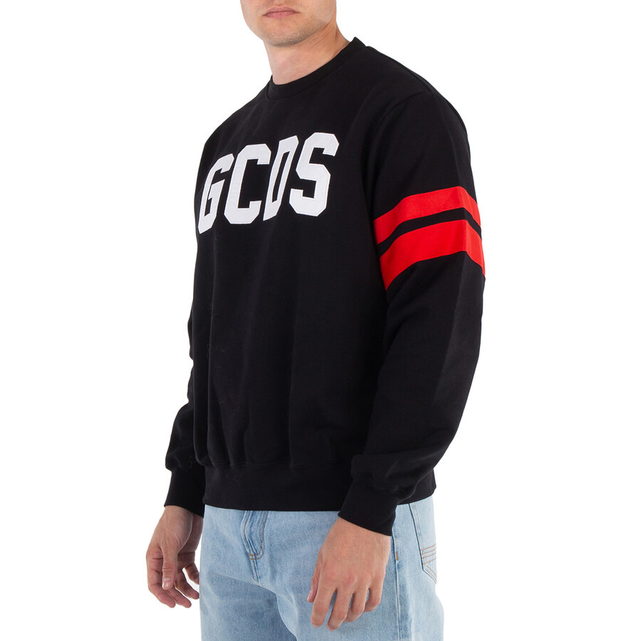 GCDS Logo Crewneck Regular Fit Sweater - 4