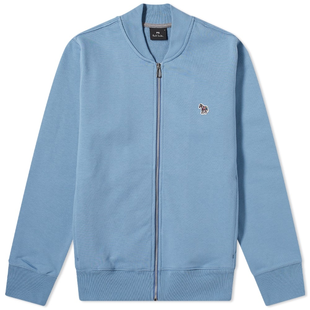 Paul Smith Zebra Jersey Zip Bomber - 1