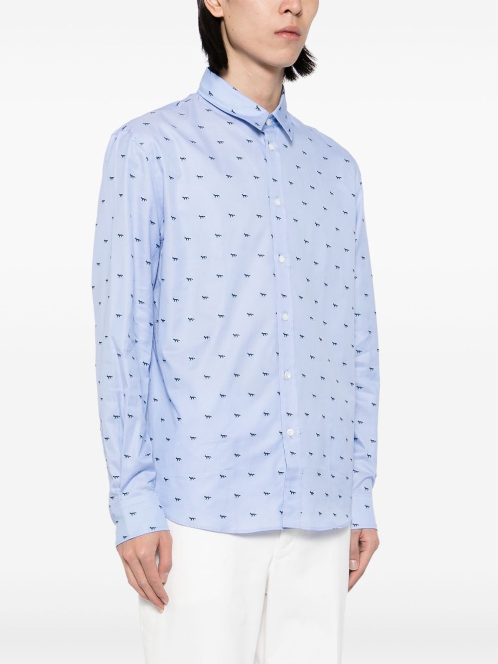 Fox-print shirt - 3