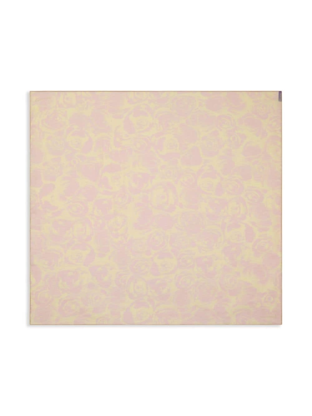 Rose silk scarf - 2