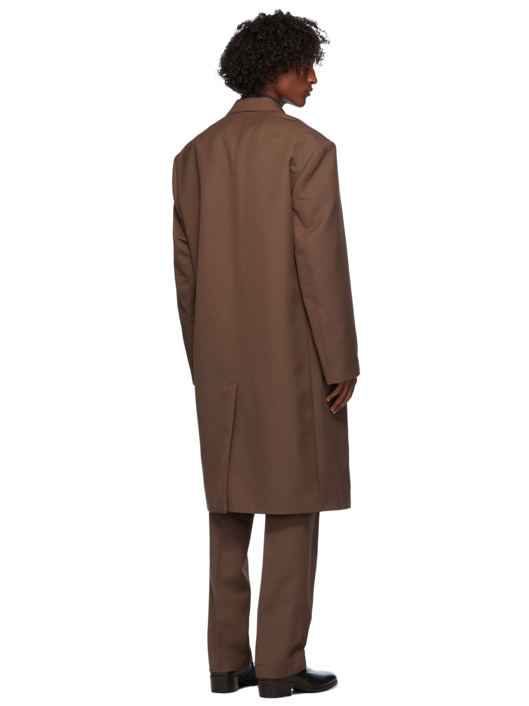 Brown Suit Coat - 3