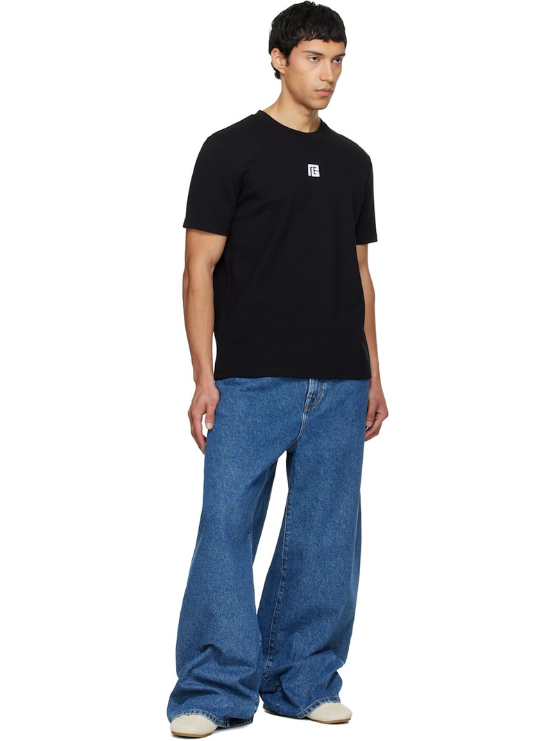Balmain Blue Wide-Leg Jeans outlook
