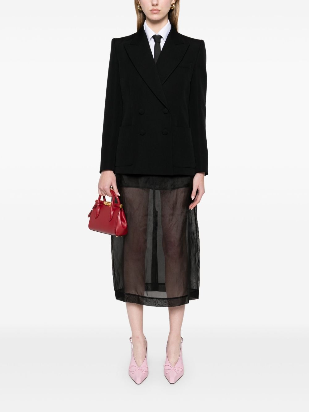 virgin-wool blazer - 2