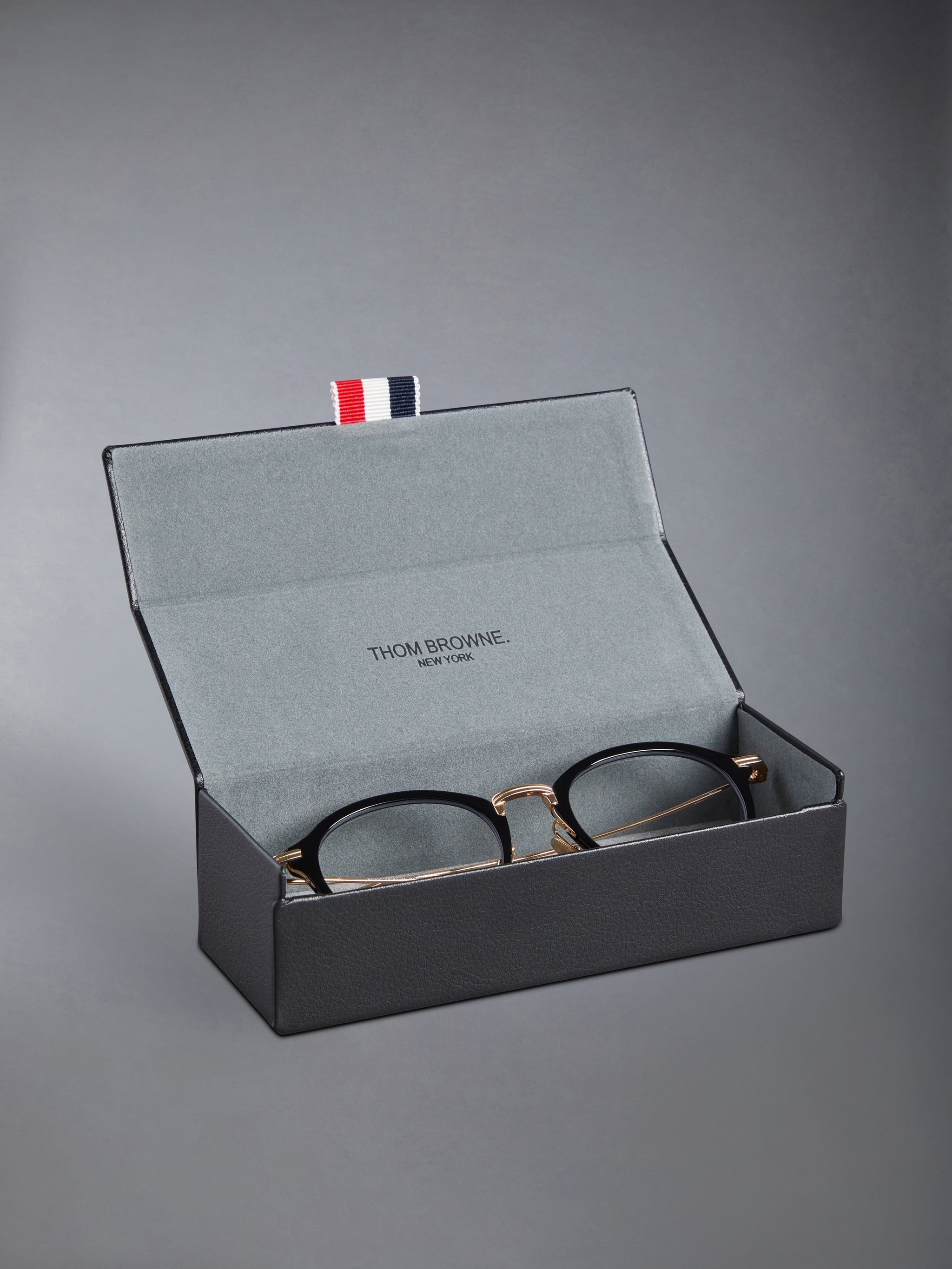 ROUND EYEGLASSES IN ACETATE AND TITANIUM - 6