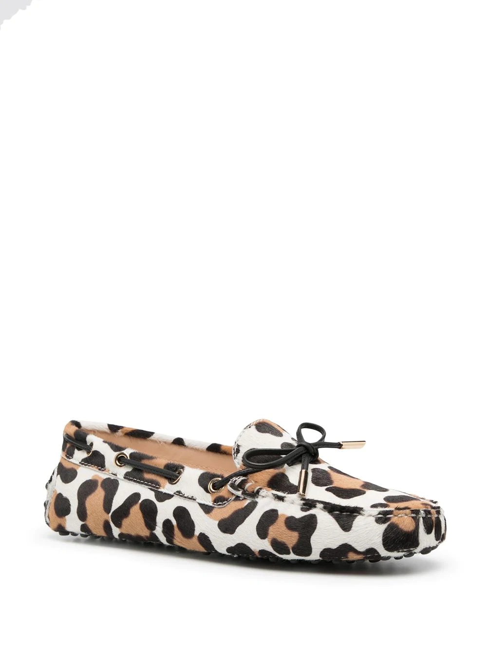 leopard-print loafers - 2