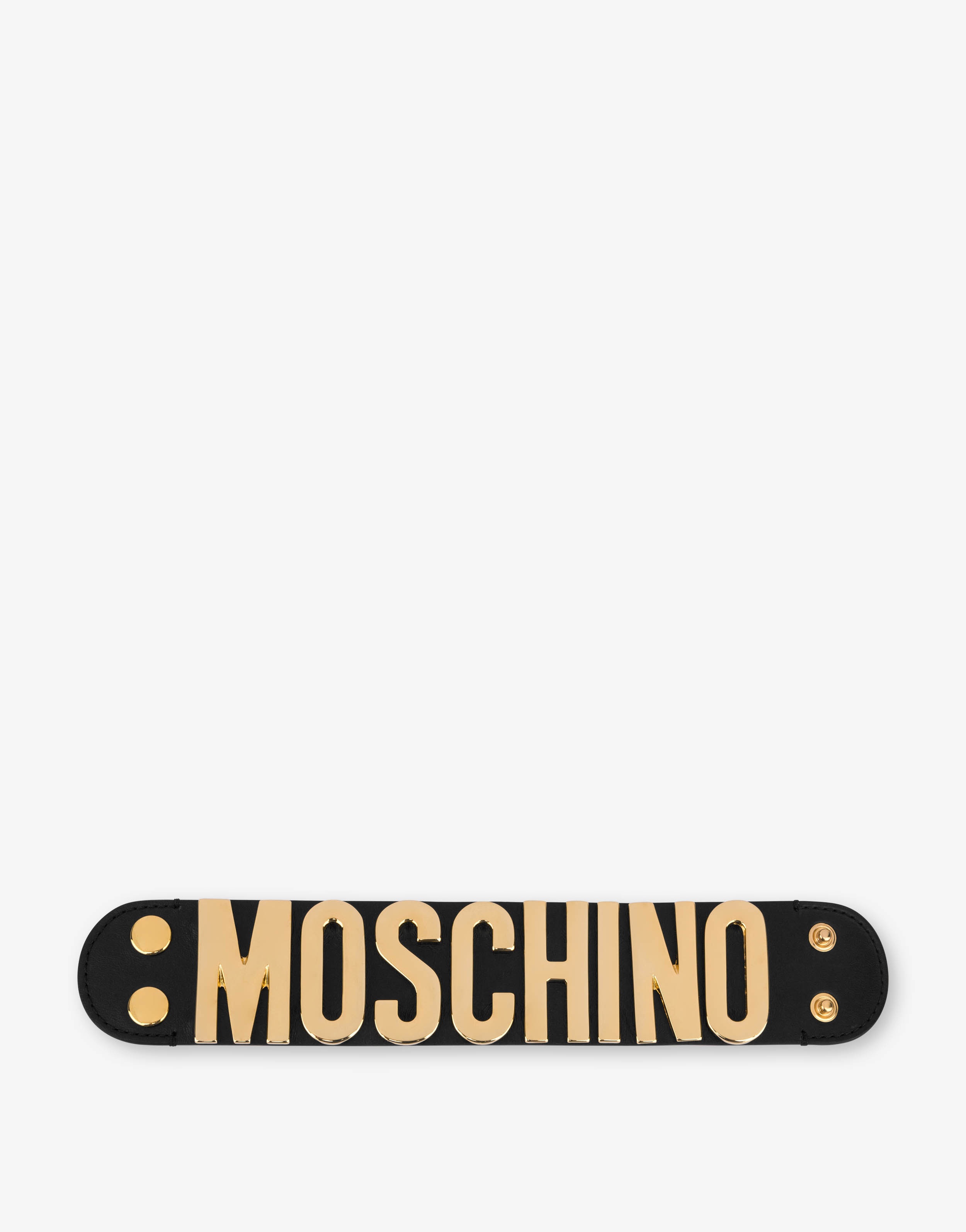 LOGO LETTERING CALFSKIN BRACELET - 2