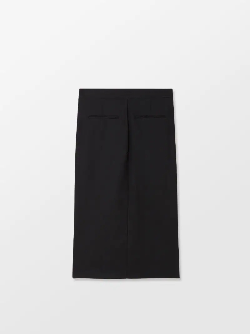 MIDI SPLIT SKIRT - 2