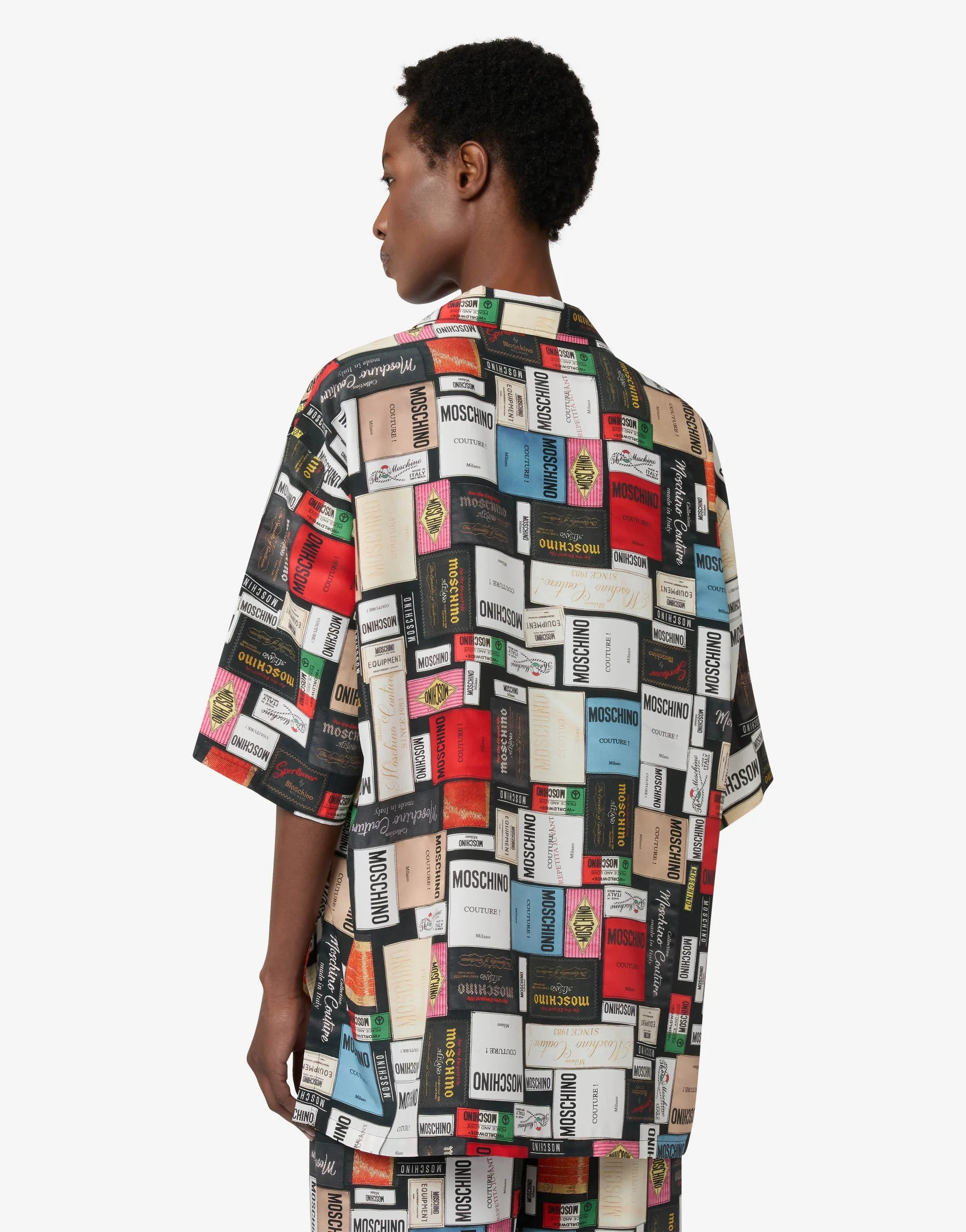 PRINTED SILK SHIRT - 1