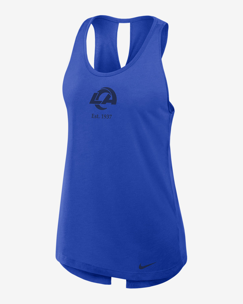 Los Angeles Rams Established Women's Nike Dri-FIT NFL Tank Top 1