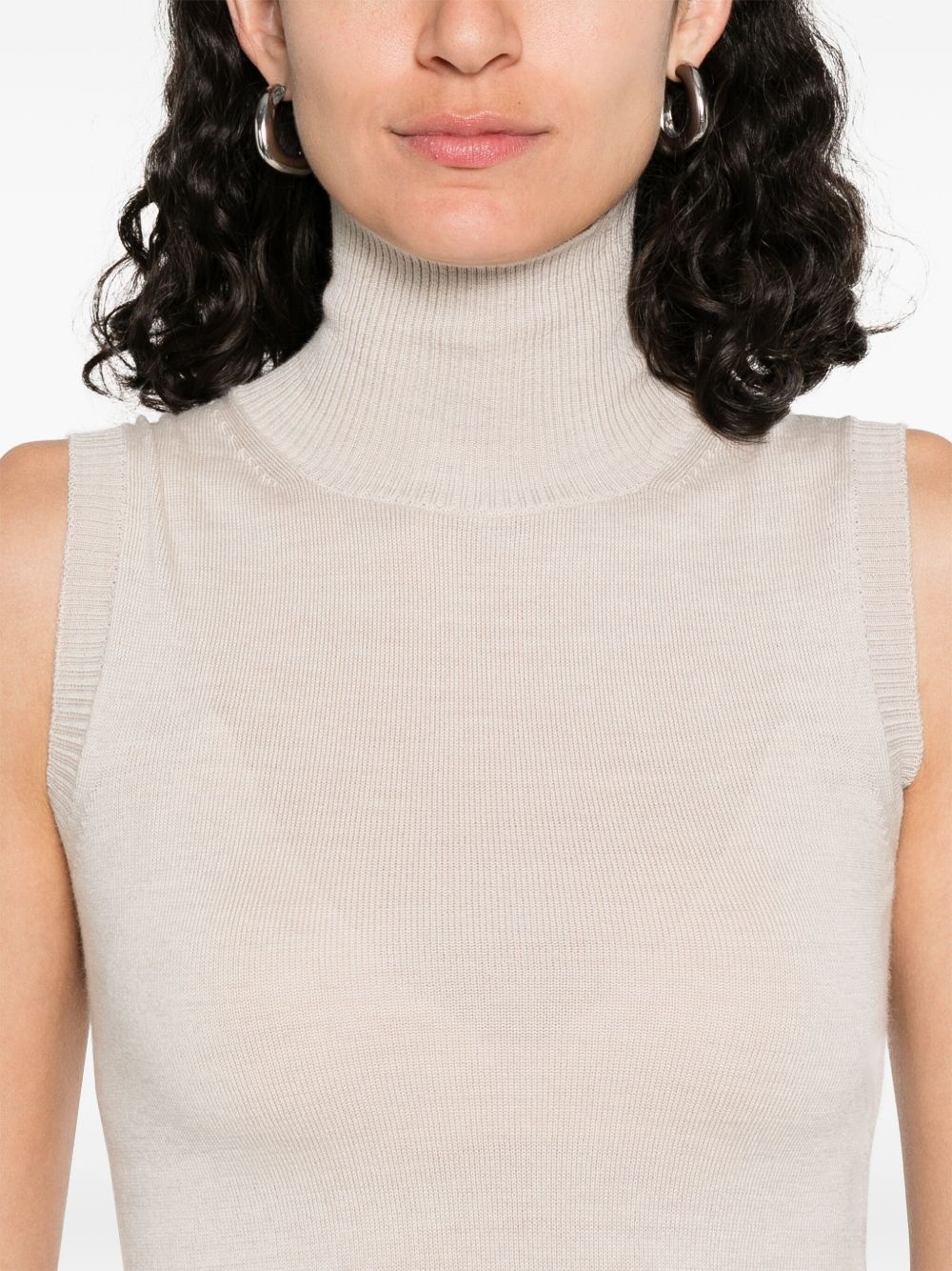 virgin wool tank top - 5