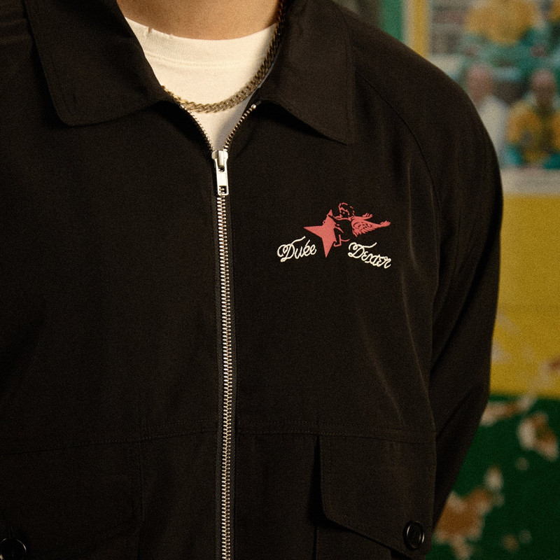 DUKE + DEXTER Duke Cherub Black Jacket outlook