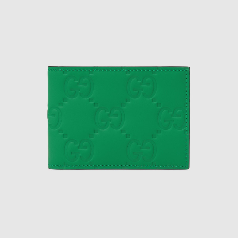 GG rubber-effect wallet 1
