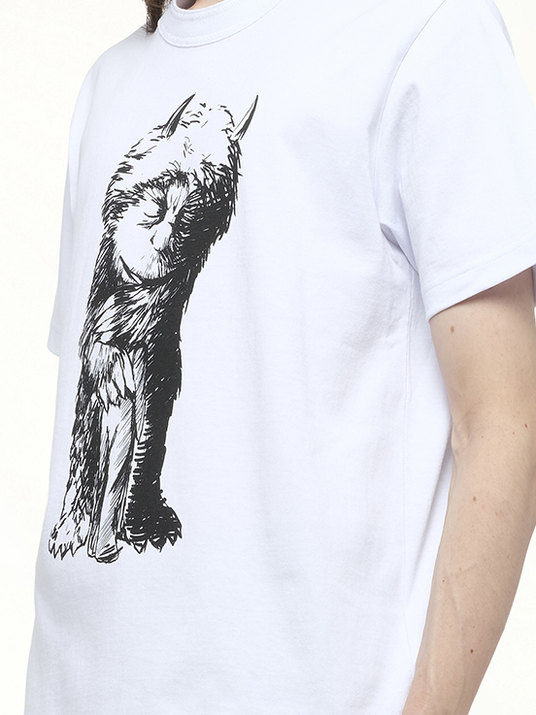 WHERE THE WILD THINGS ARE Monster T-Shirt in White - 3