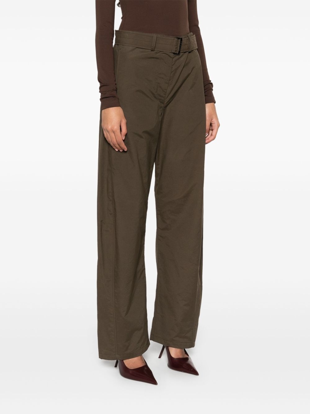 belted trousers - 3