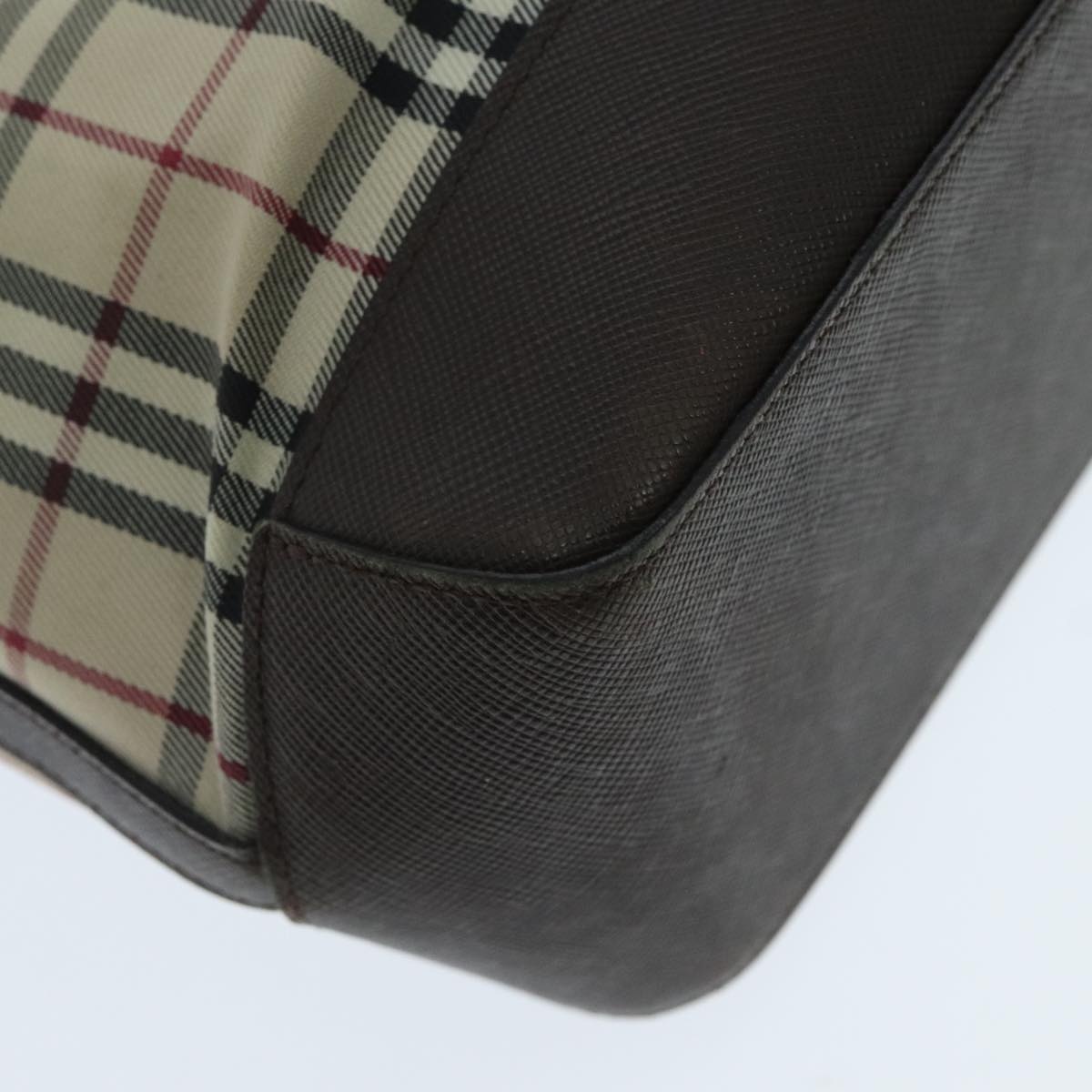 Burberry Nova Check Tote Bag Canvas Beige - 14