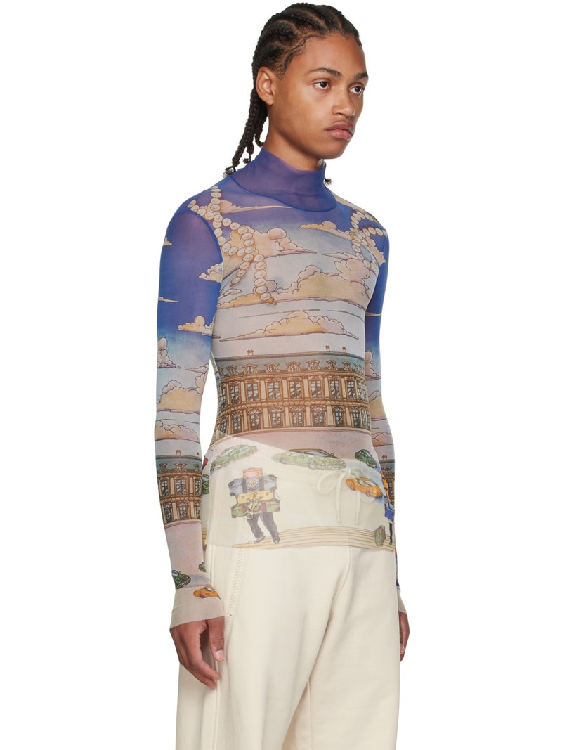 CASABLANCA Multicolor Place Casa Long Sleeve T-Shirt outlook