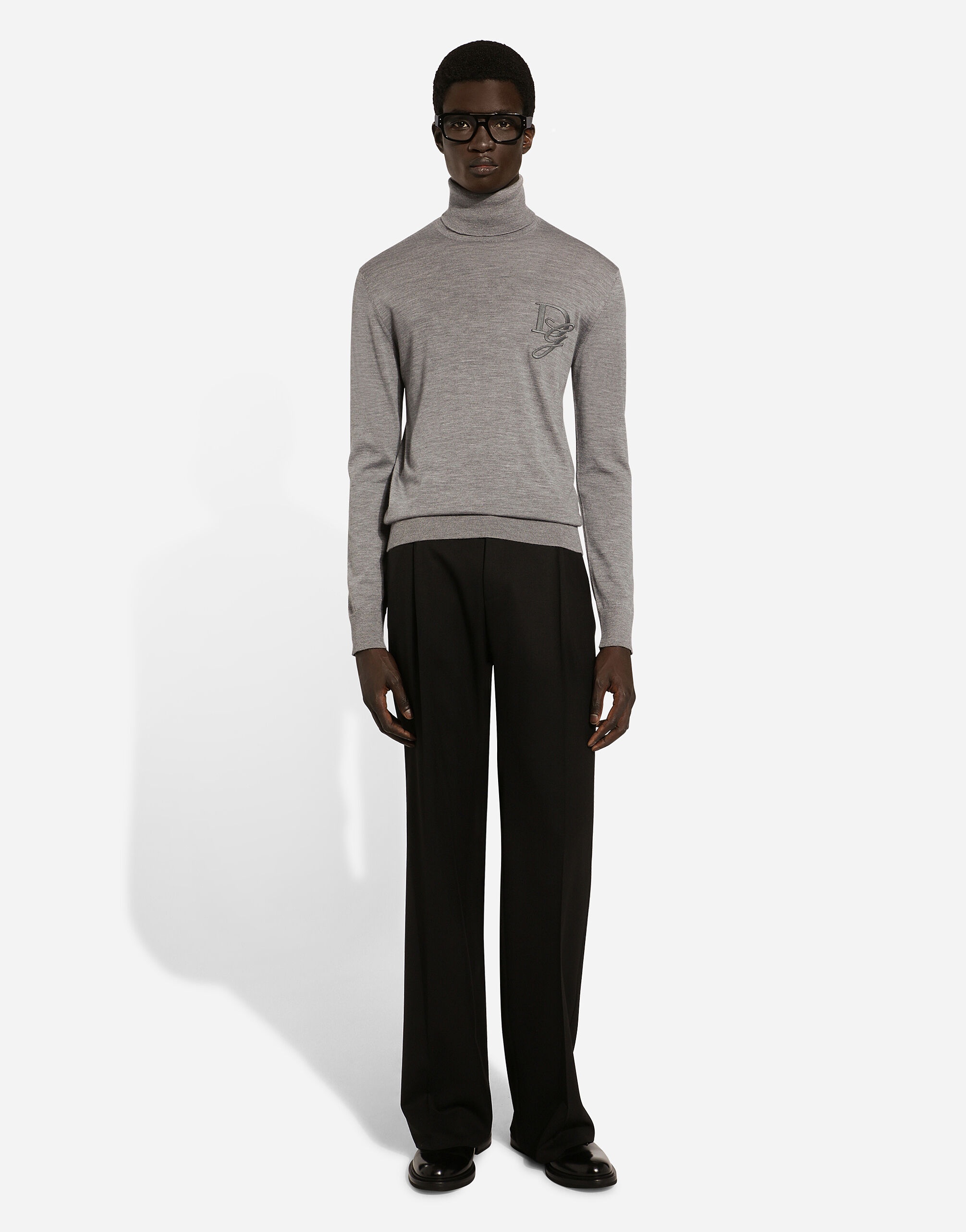 Cashmere turtle-neck sweater - 2