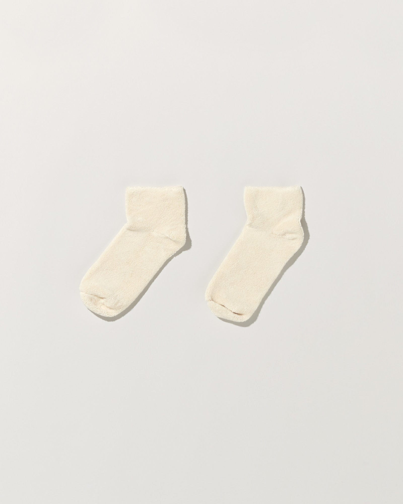 Buckle Ankle Socks - Textured Organic Cotton - 3
