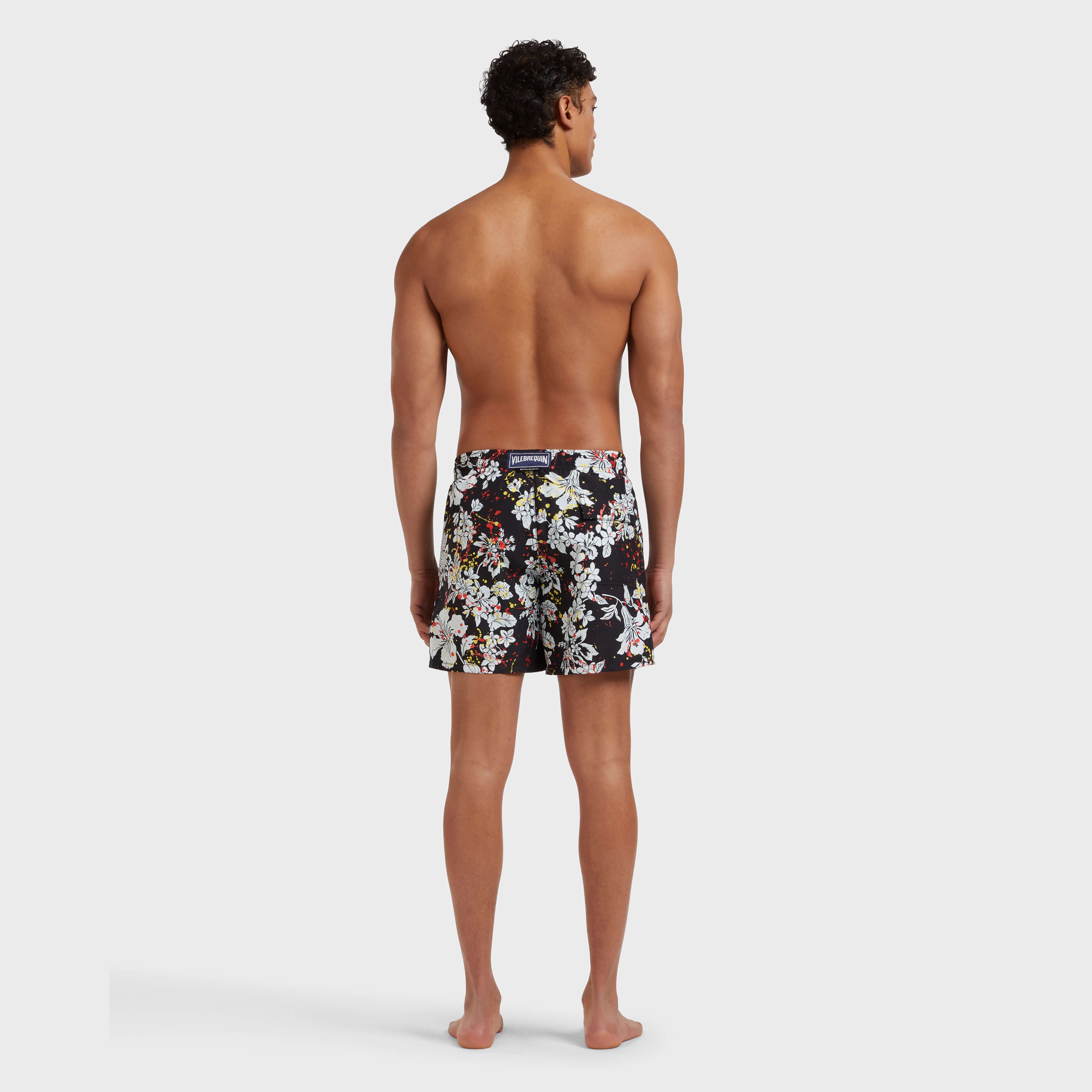 Men Swim Trunks Flower Splash - VBQ x Palm Angels - 4