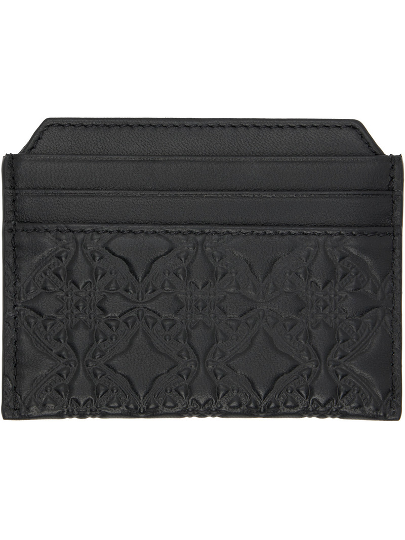 Vivienne Westwood Black Slim Card Holder outlook